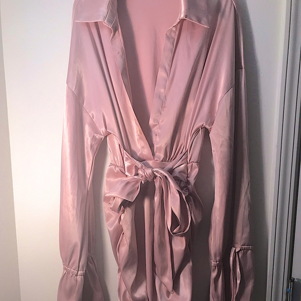 Satin Midi Dress